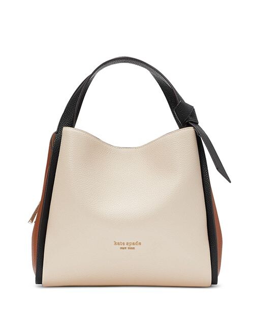 

Сумка через плечо Knott из шагреневой кожи среднего размера kate spade new york, цвет Tan/Beige