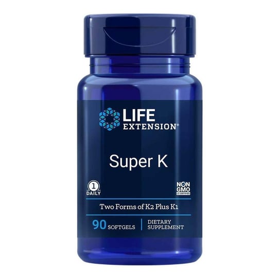 Life Extension, Super K - 90 капсул life extension продукт super k 90 мягких желатиновых капсул