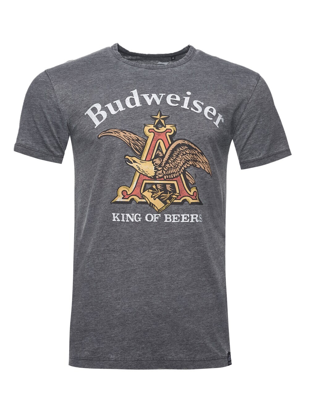 

Футболка Recovered Budweiser Eagle, темно-серый