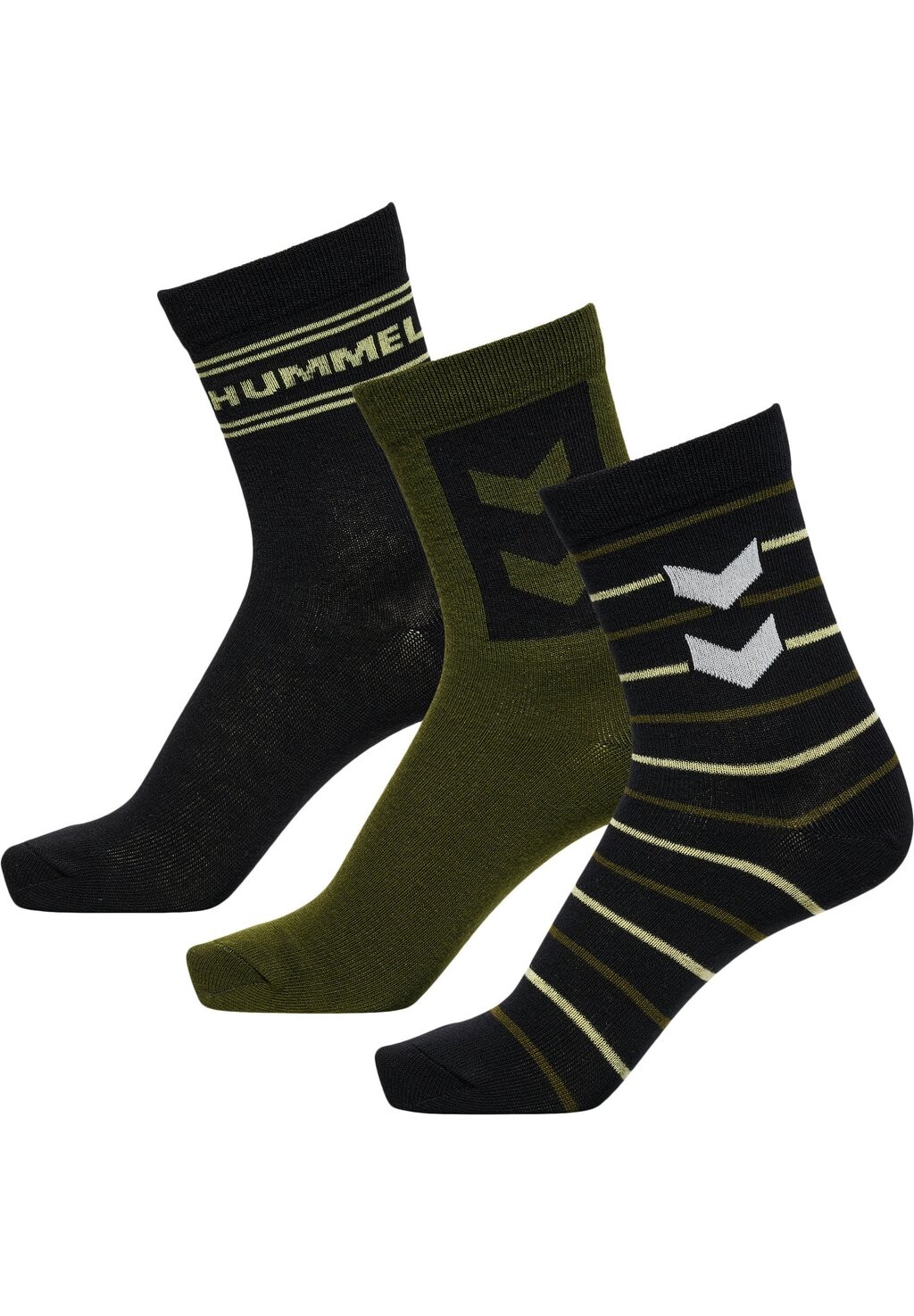 

Спортивные носки 3-PACK Hummel, цвет olive night