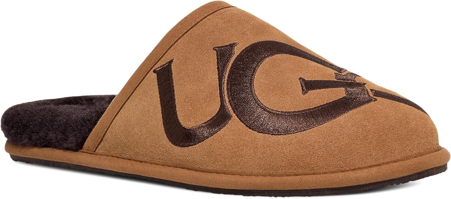 

Тапочки Scuff Logo UGG, цвет Chestnut/Espresso 1
