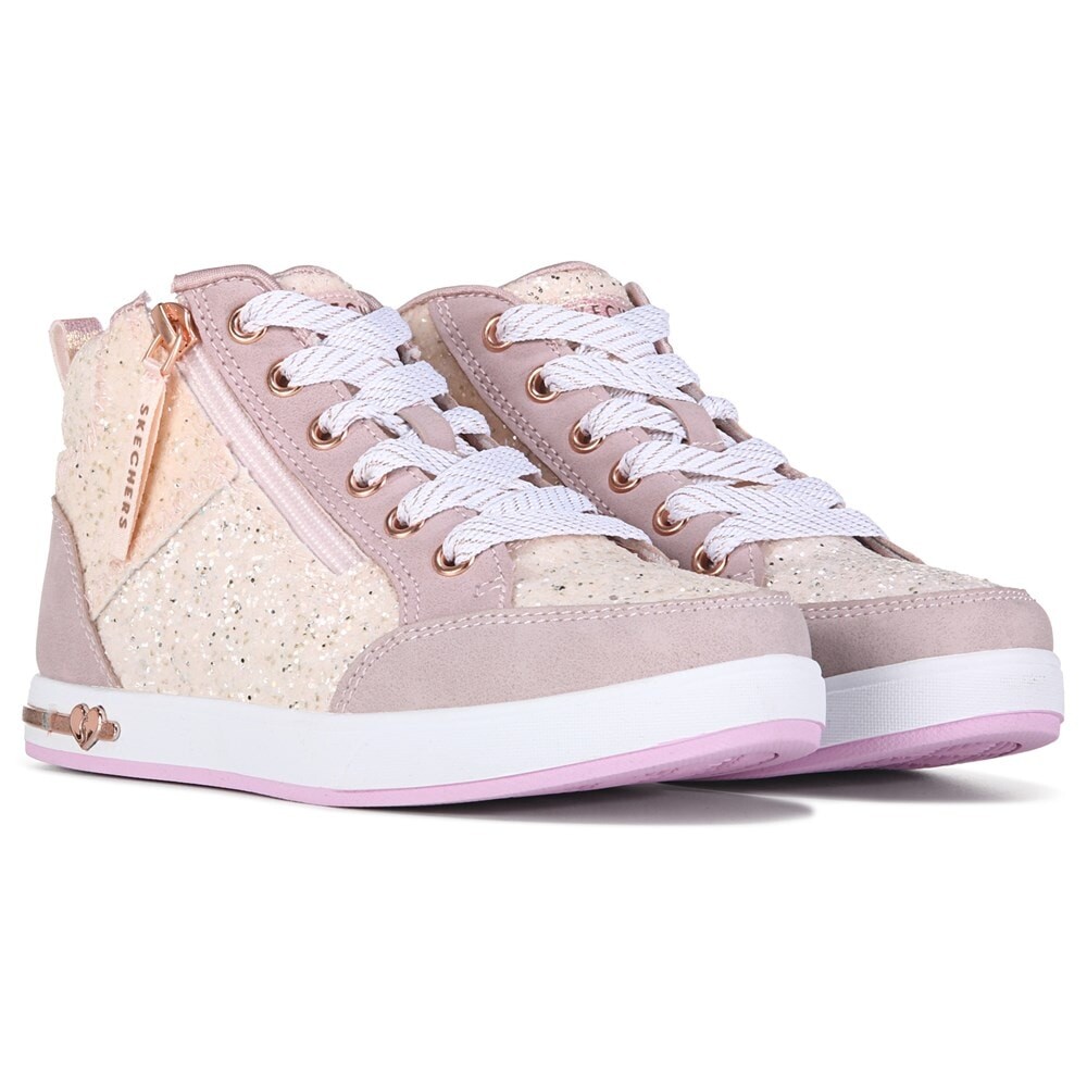

Детские высокие кроссовки Shoutouts Big Kid Skechers, розовый