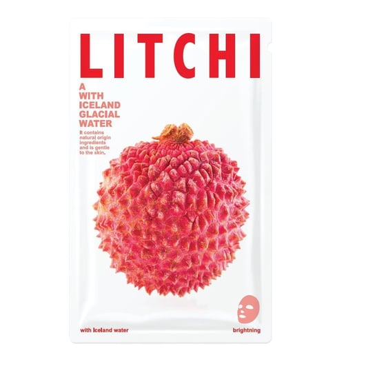 

Исландская ледниковая вода, осветляющая тканевая маска Litchi 20г Blue Dot, Mask A With