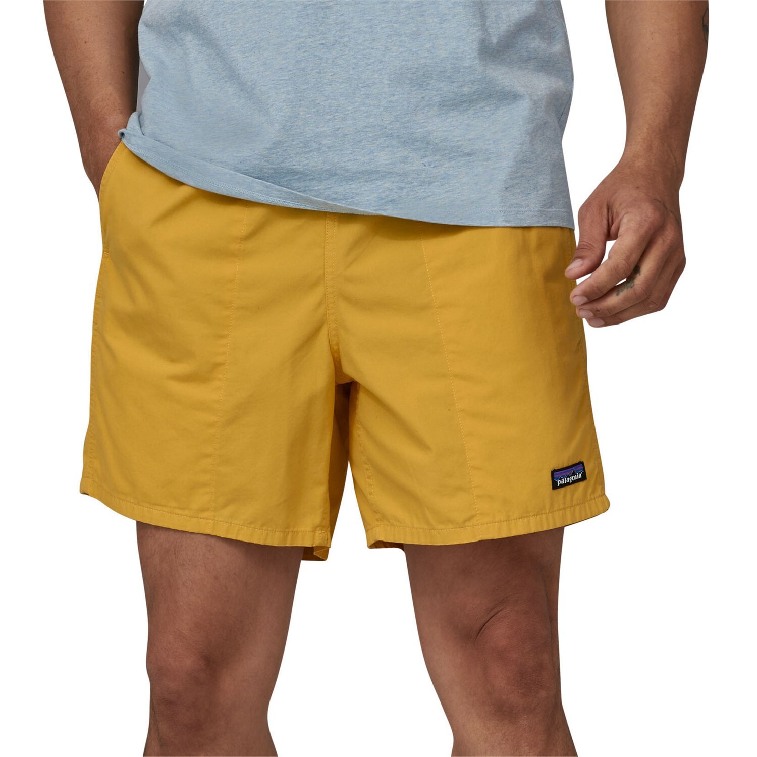 

Шорты Patagonia Funhoggers, цвет Surfboard Yellow