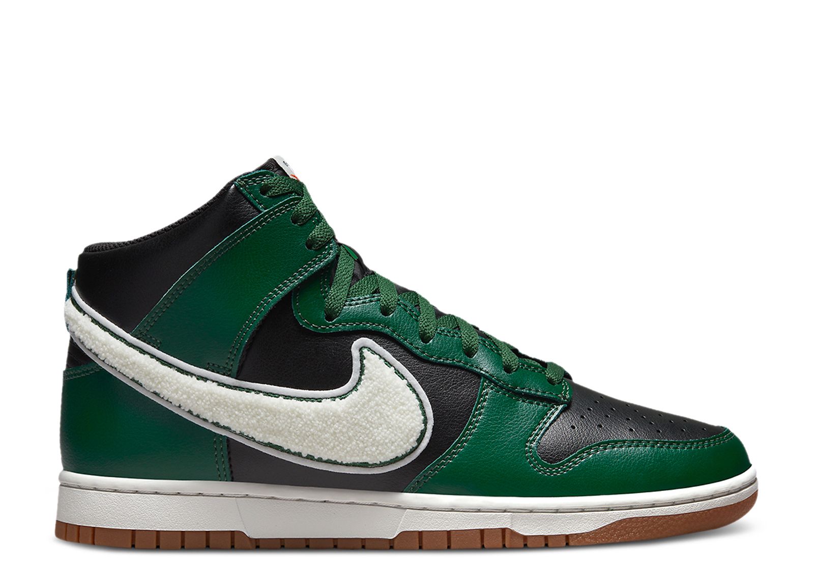 цена Кроссовки Nike Dunk High 'Chenille Swoosh - Gorge Green', черный