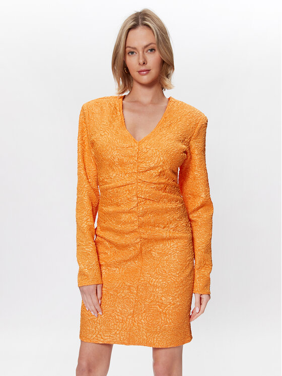 Коктейльное платье узкого кроя Gestuz, оранжевый
