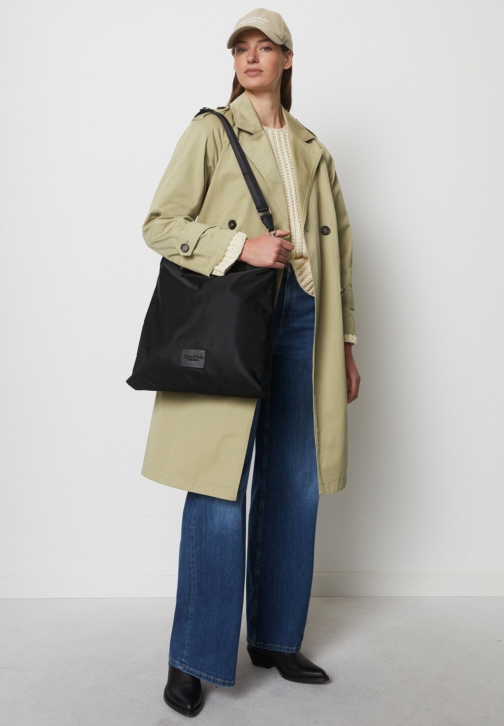 

Сумка HOBO AUS RECYCELTEM Marc O'Polo, цвет black
