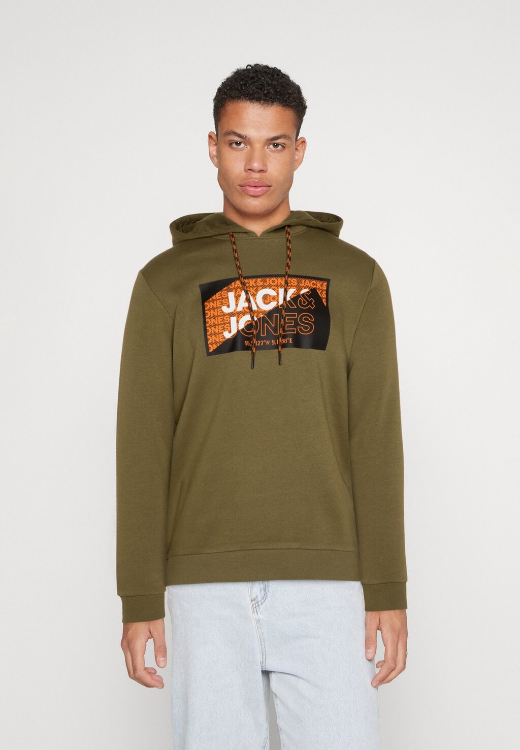 

Толстовка JCOLOGAN Jack & Jones, оливковая ветвь, Зеленый