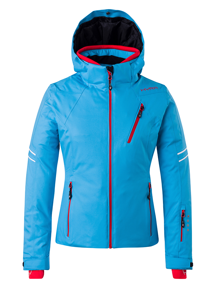 Лыжная куртка Hyra Les Deux Alpes, синий лыжная куртка hyra venezia темно синий