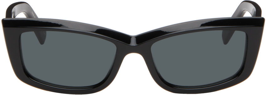 Черные солнцезащитные очки SL 658 New Wave Saint Laurent