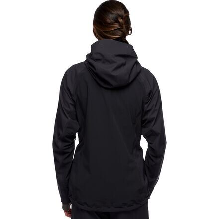 

Куртка Dawn Patrol Hybrid Shell женская Black Diamond, черный