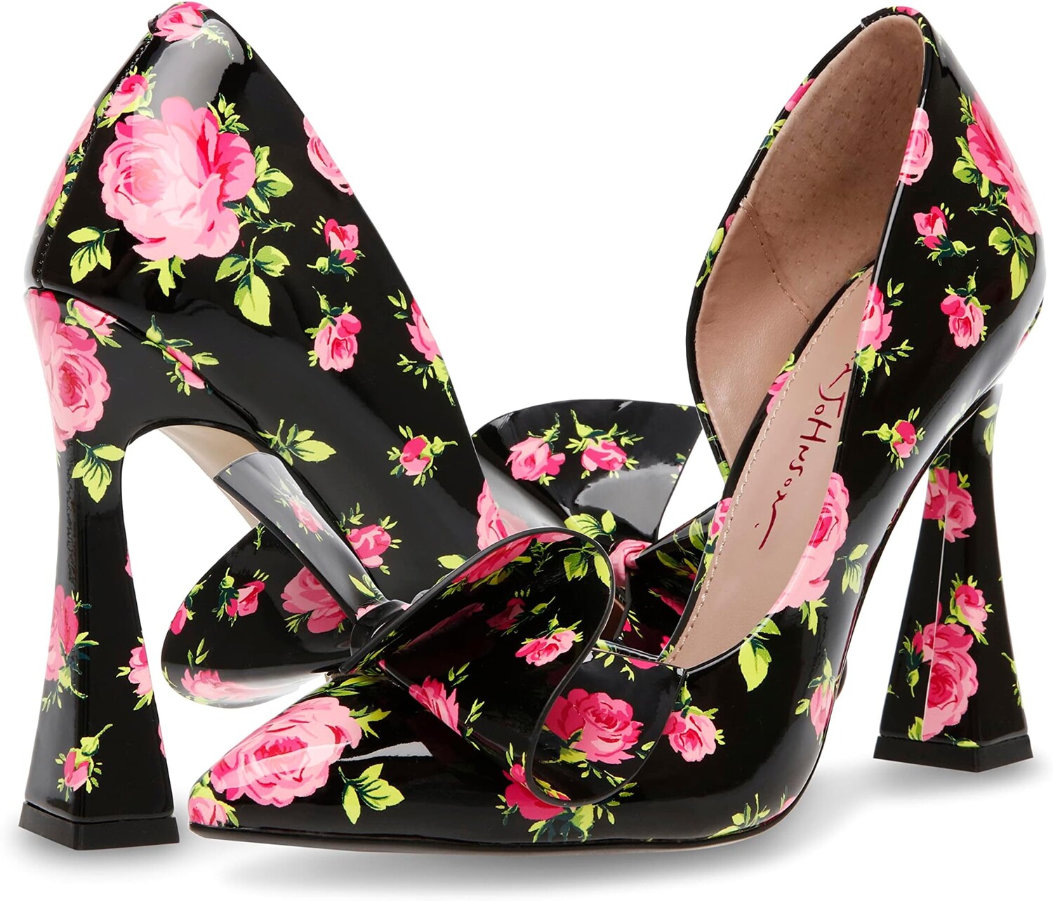 

Туфли Nobble-P Blue by Betsey Johnson, цвет Black Floral