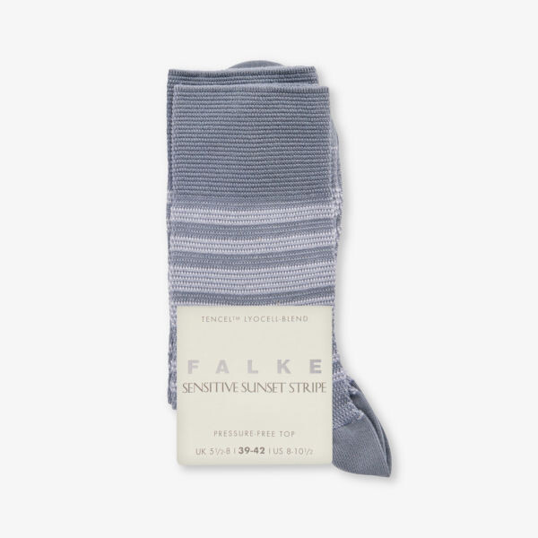 

Трикотажные носки sensitive sunset stripe Falke, синий