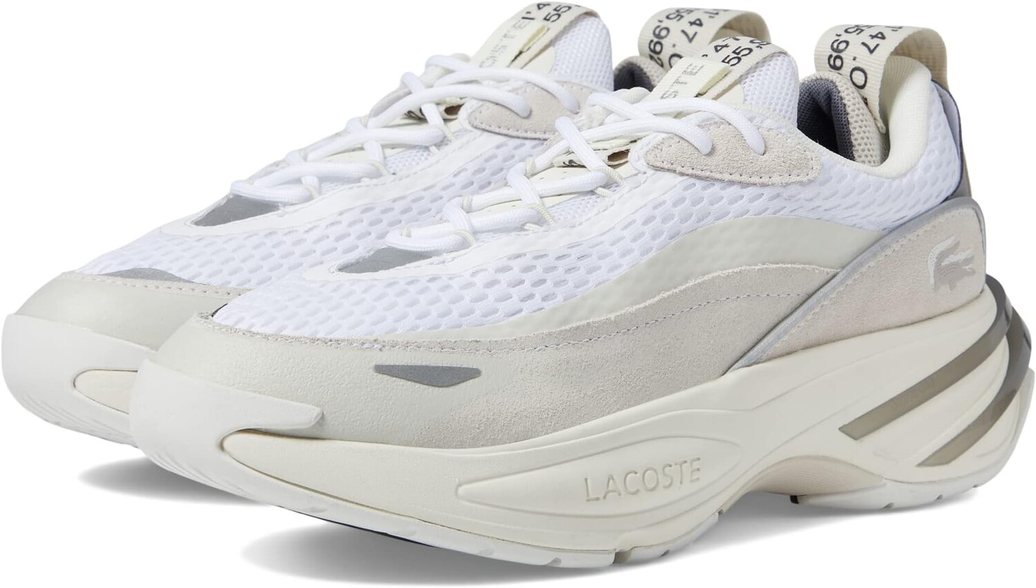 

Кроссовки Odyssa 123 1 Lacoste, цвет White/White