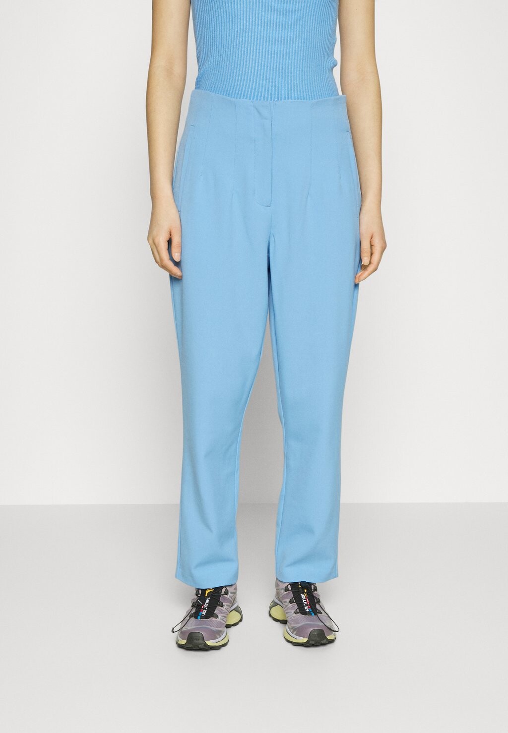 

Брюки Vero Moda Vmkiraloa Tapered Solid Pant, мальчик синий