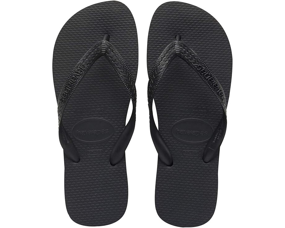 

Сандалии Havaianas Top Flip Flops, черный