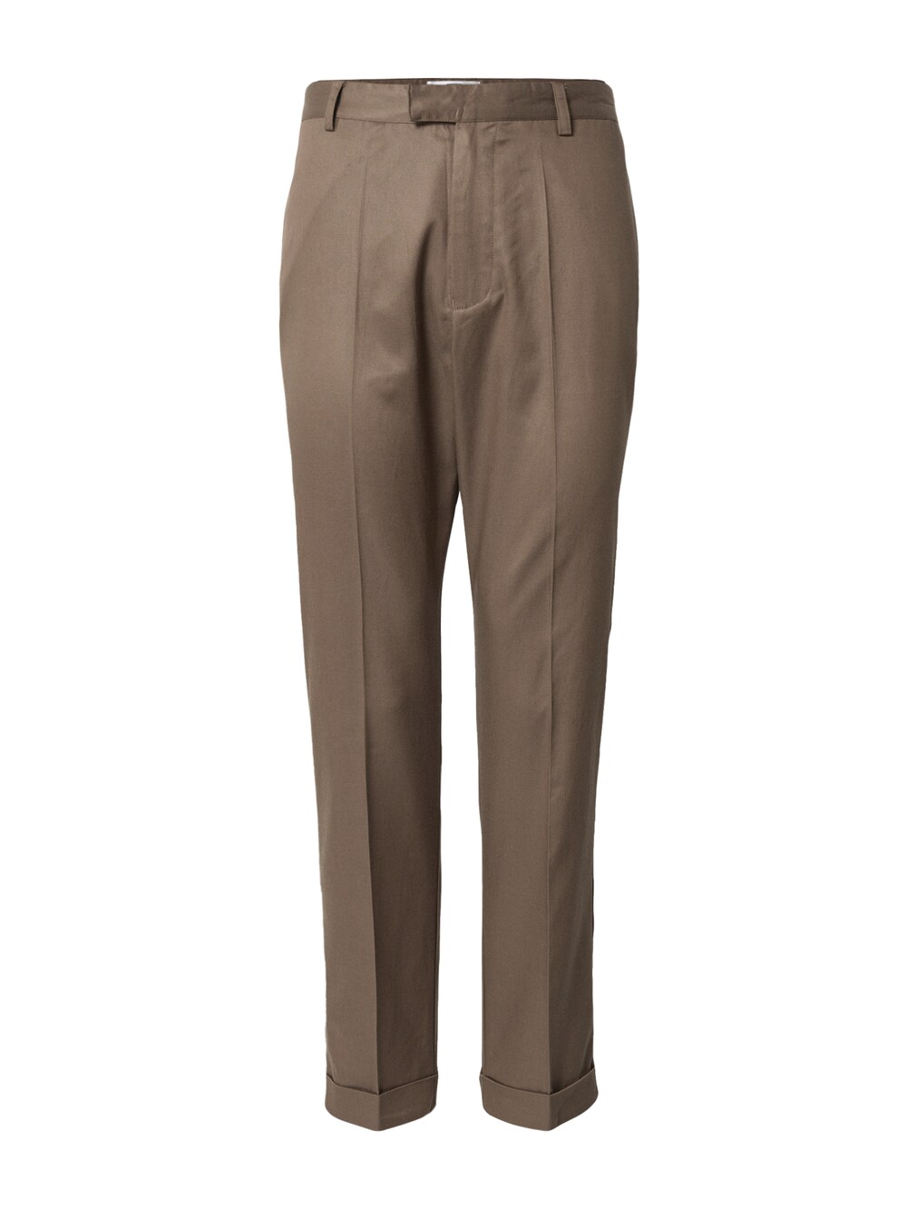 Обычные плиссированные брюки ABOUT YOU x Jaime Lorente Rico, коричневый
