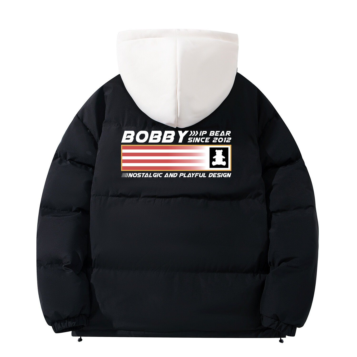 

Пуховик унисекс BOBBY ABLEY, Бордовый (свободные флисовые брюки)