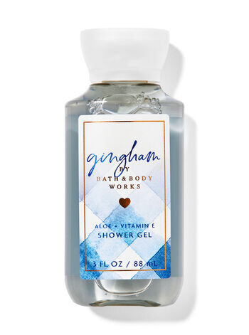 

Гель для душа дорожного размера Gingham, 3 fl oz / 88 mL, Bath and Body Works
