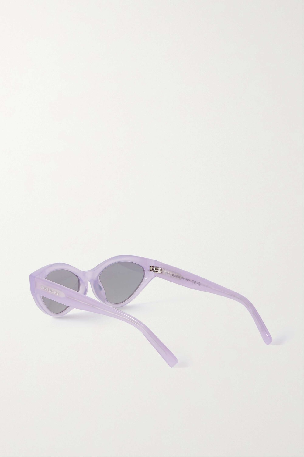 

GIVENCHY EYEWEAR солнцезащитные очки «кошачий глаз» из ацетата, сиреневый
