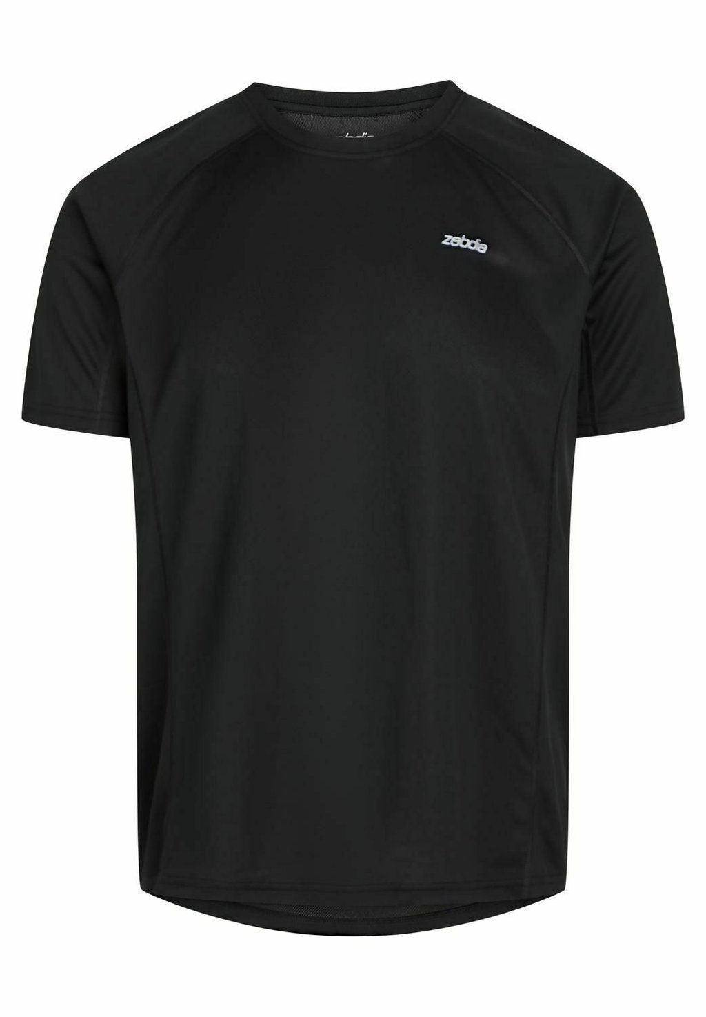 Базовая футболка CHEST PRINT ZEBDIA, черный
