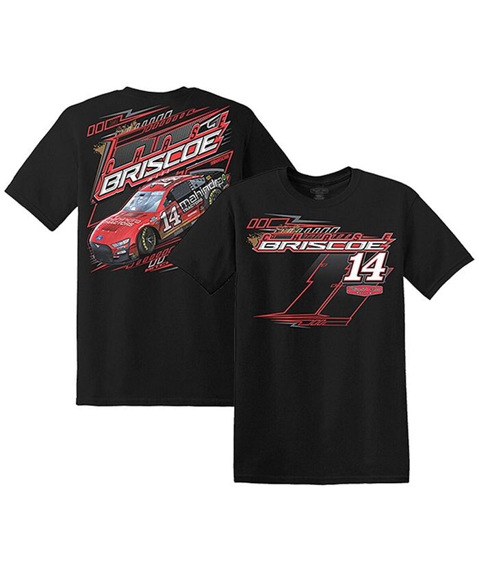 

Мужская черная футболка Chase Briscoe 2023 #14 Mahindra Stewart-Haas Racing Team Collection, черный