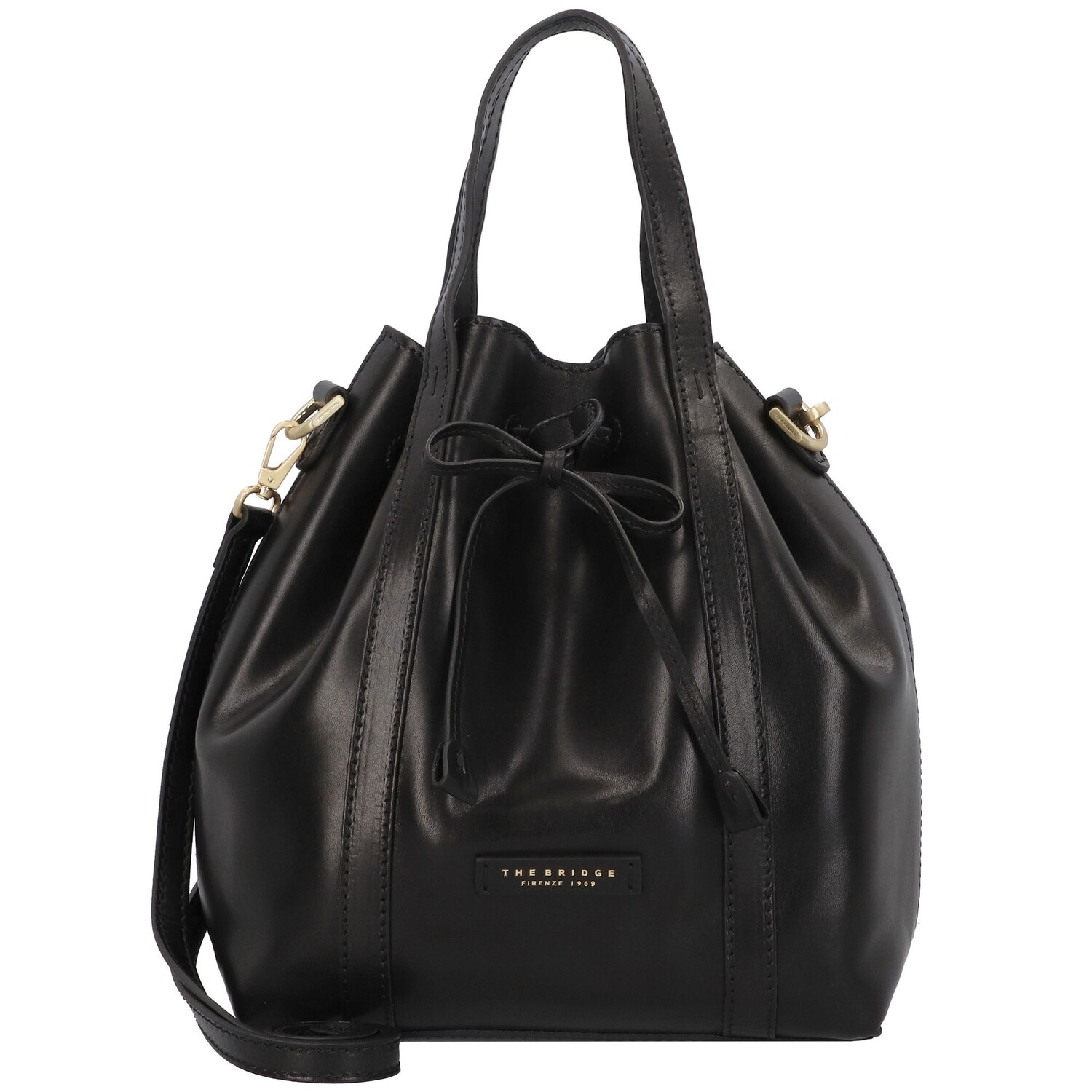 

Сумка The Bridge Vittoria Beuteltasche Leder 25 cm, черный