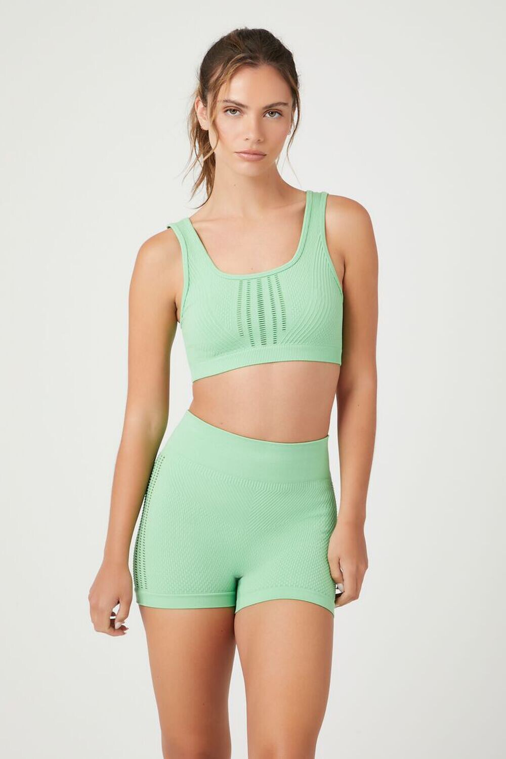 

Бесшовные байкерские шорты для активного отдыха Forever 21