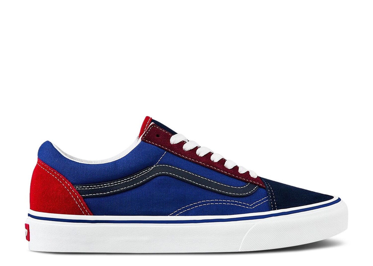 

Кроссовки Vans Old Skool 'Mix & Match - Blue Red', разноцветный