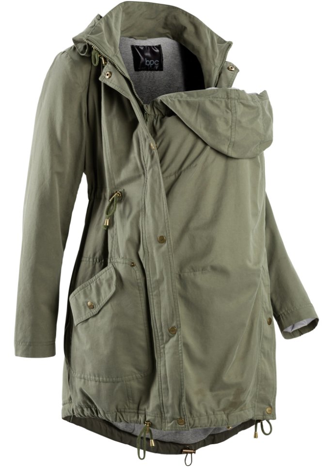 Куртка для новорожденных/куртка для беременных на трикотажной подкладке Bpc Bonprix Collection, зеленый р 157 предвестница весны