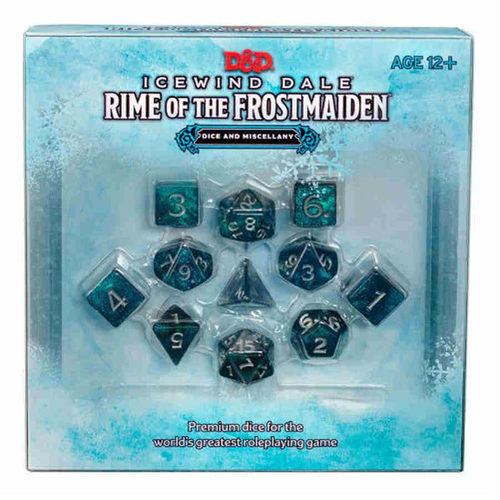 Книга D&D: Icewind Dale – Rime Of The Frostmaiden Dice Set Wizards of the Coast