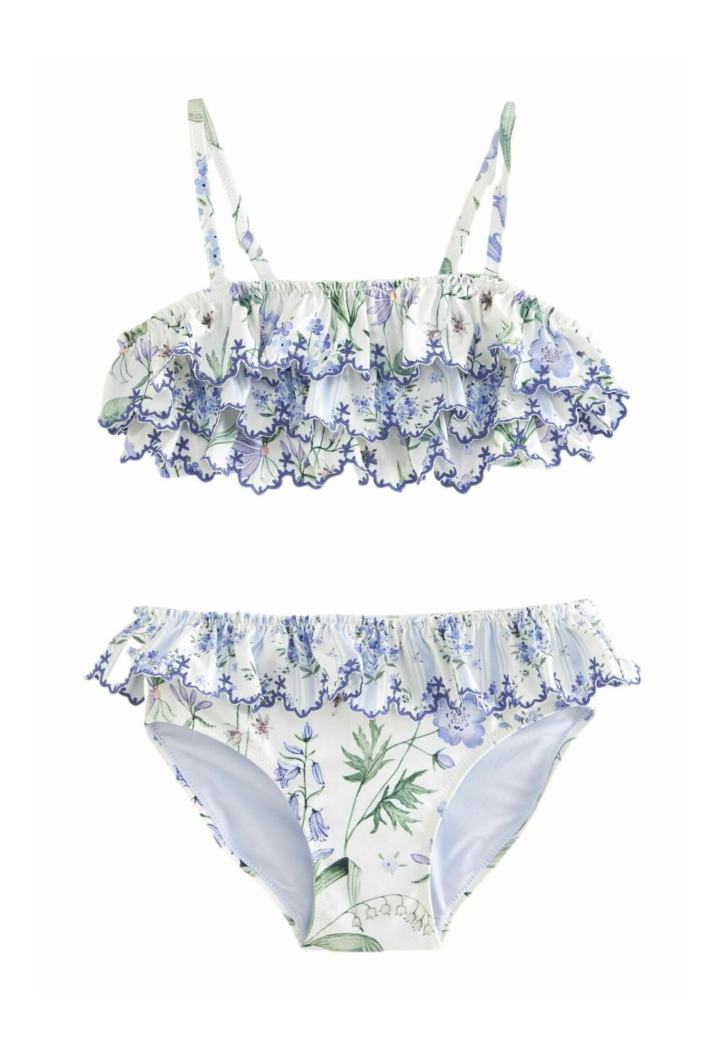 

Бикини TIERED SET Next, цвет blue floral
