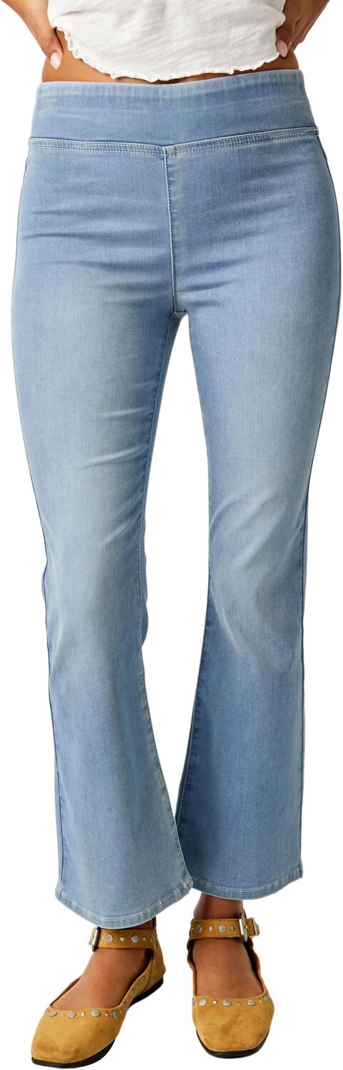 

Джинсы In My Feelings Cropped Boot Jeans Free People, цвет Bermondsey Blue
