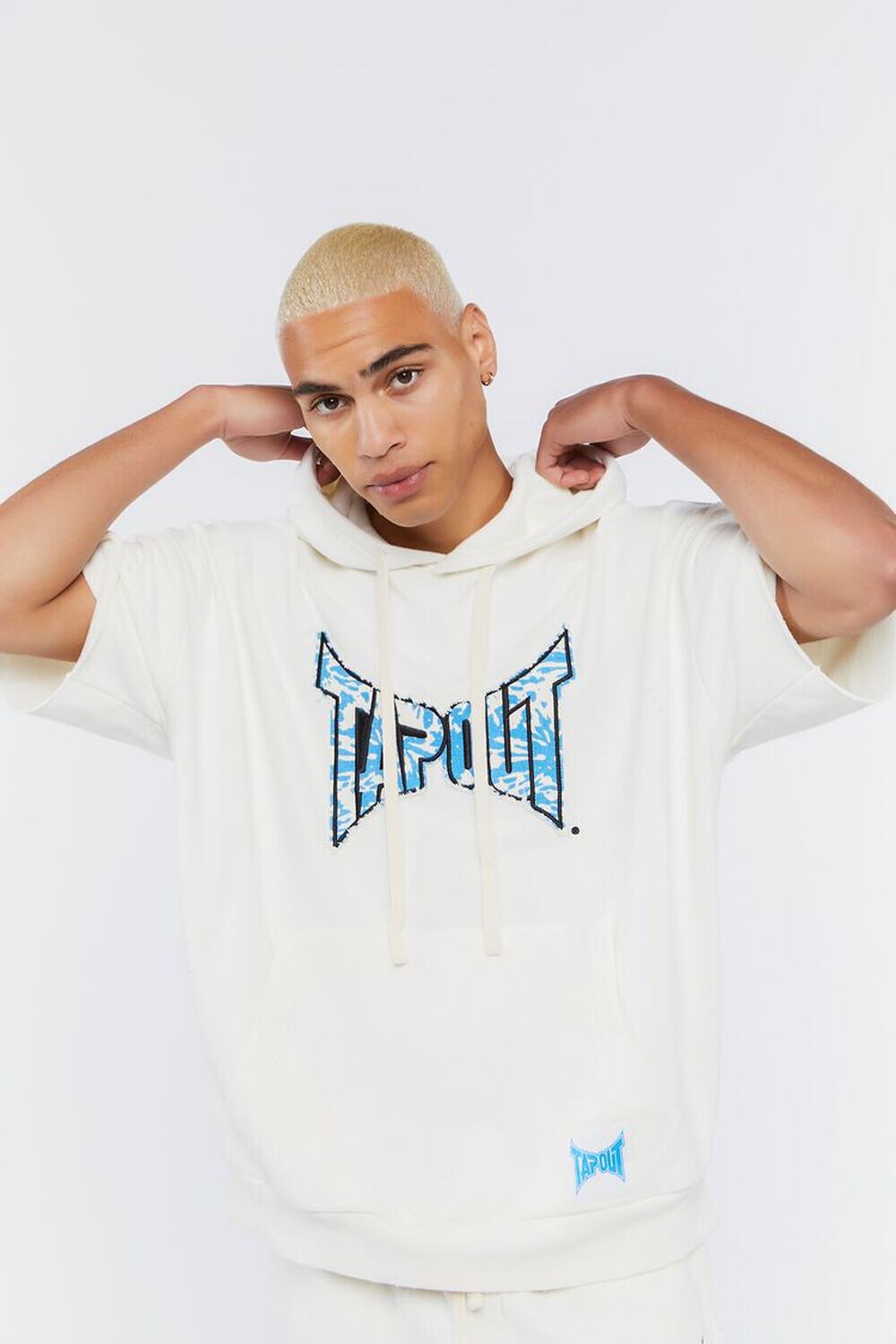 

Толстовка с короткими рукавами Tapout Forever 21, белый