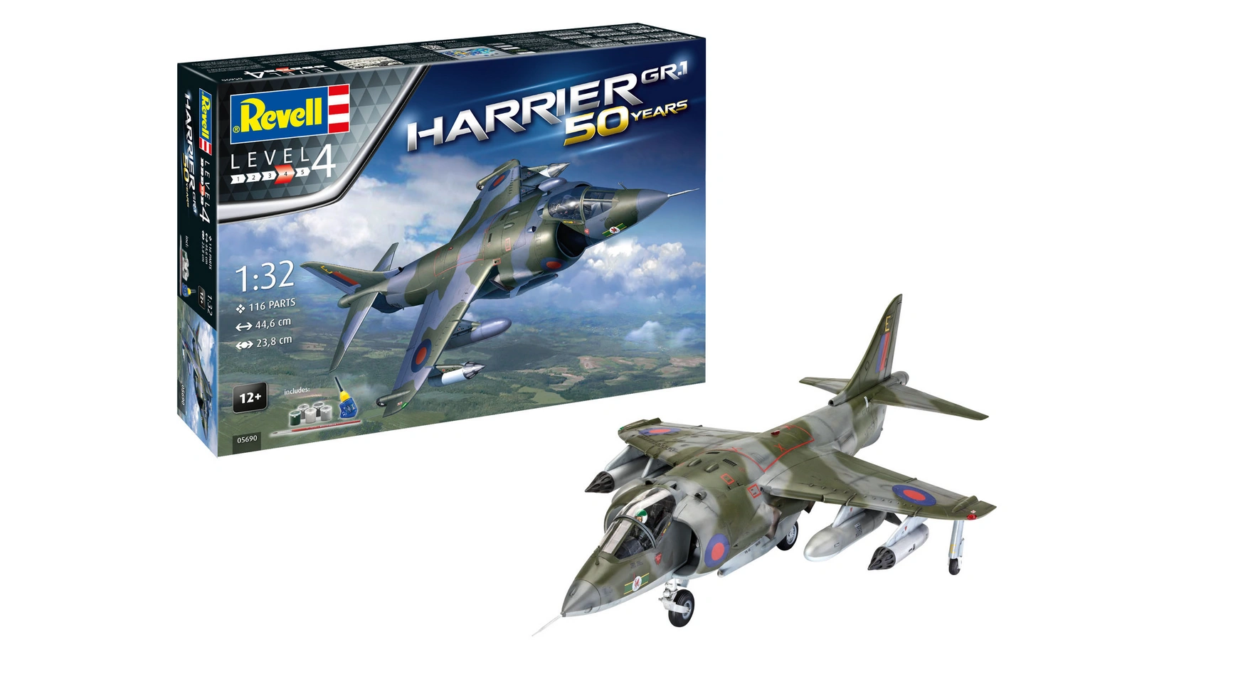 Revell Подарочный набор Harrier GR1