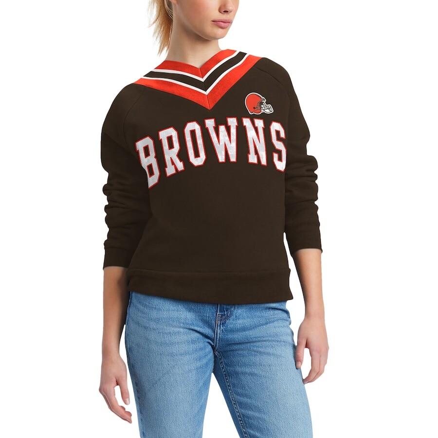 

Свитер Tommy Hilfiger Cleveland Browns, коричневый