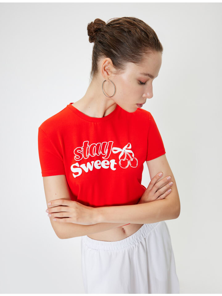 

Футболка KOTON T shirt, красный