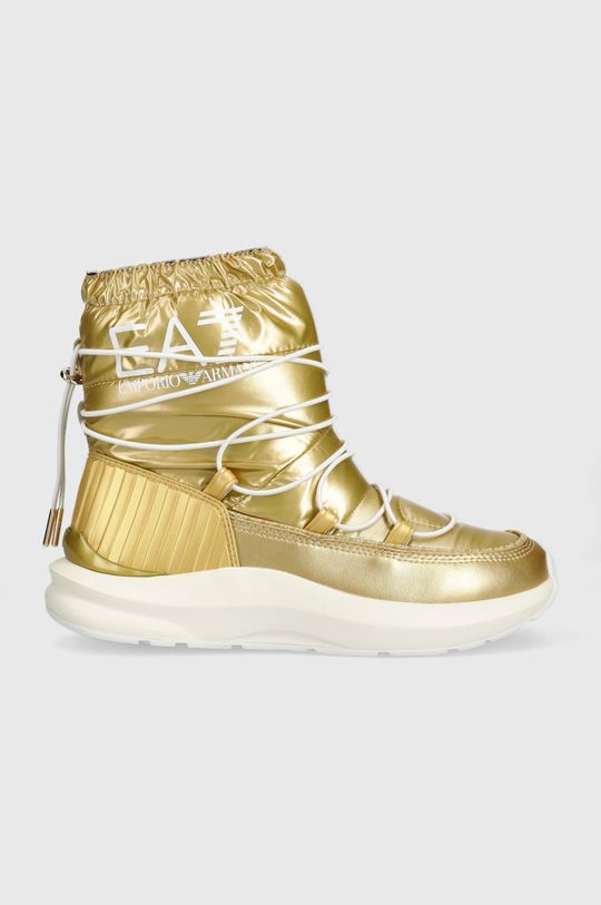 Зимние ботинки Snow Boot EA7 Emporio Armani, золото