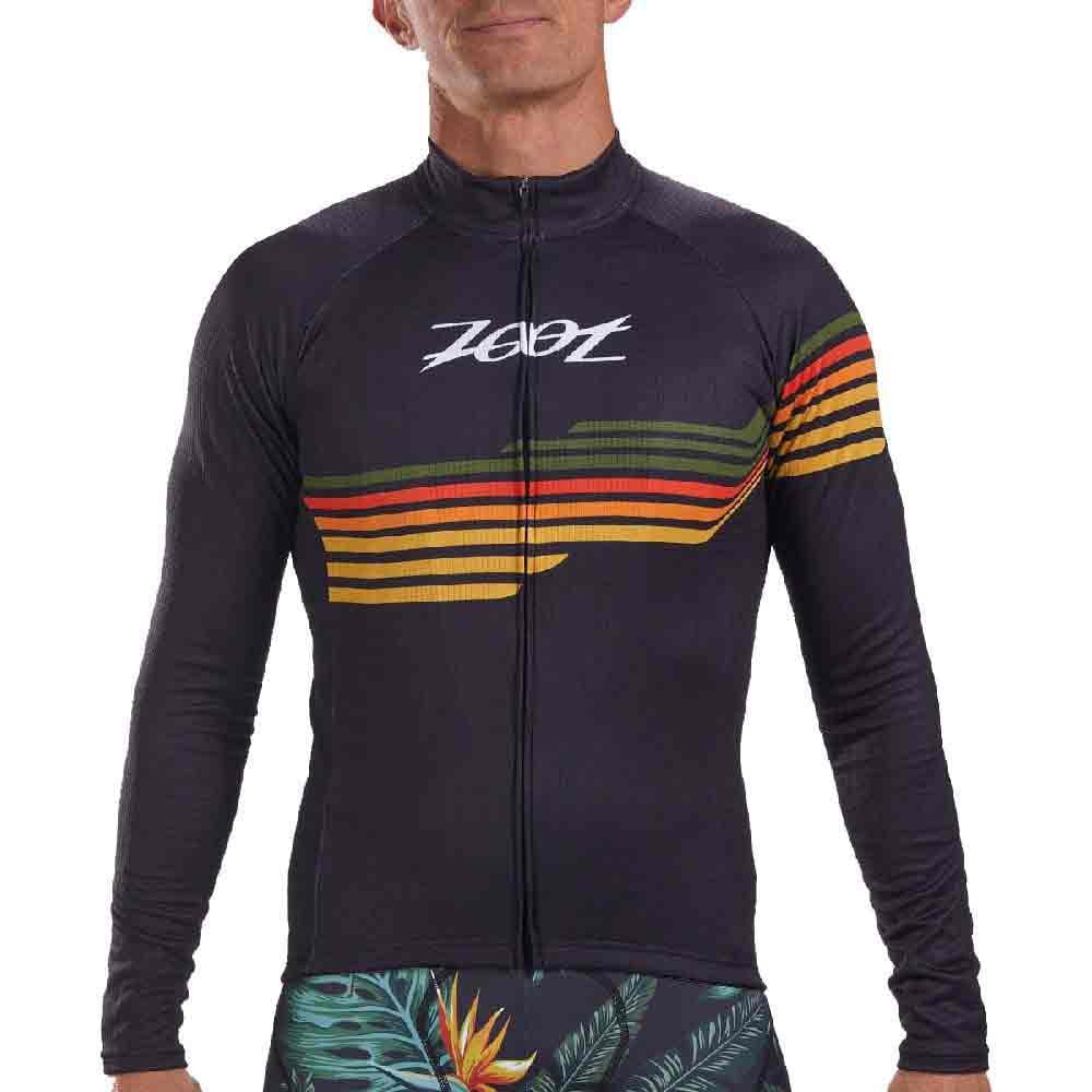 Джерси с длинным рукавом Zoot Ltd Cycle Thermo, черный джерси с длинным рукавом zoot elite thermo черный