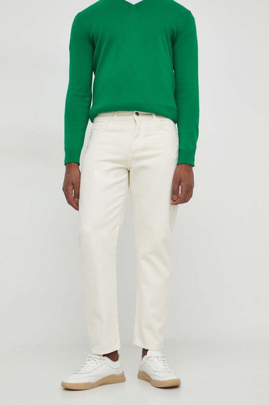 Джинсы United Colors of Benetton, бежевый джинсы united colors of benetton серый