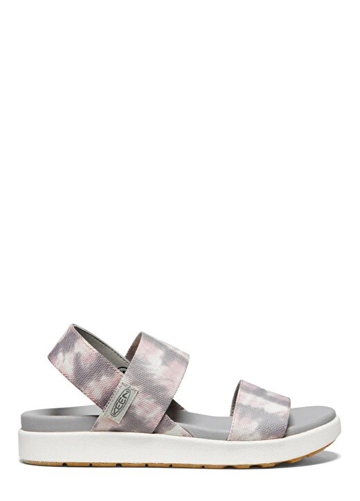 

Резиновые серебряные женские сандалии Keen