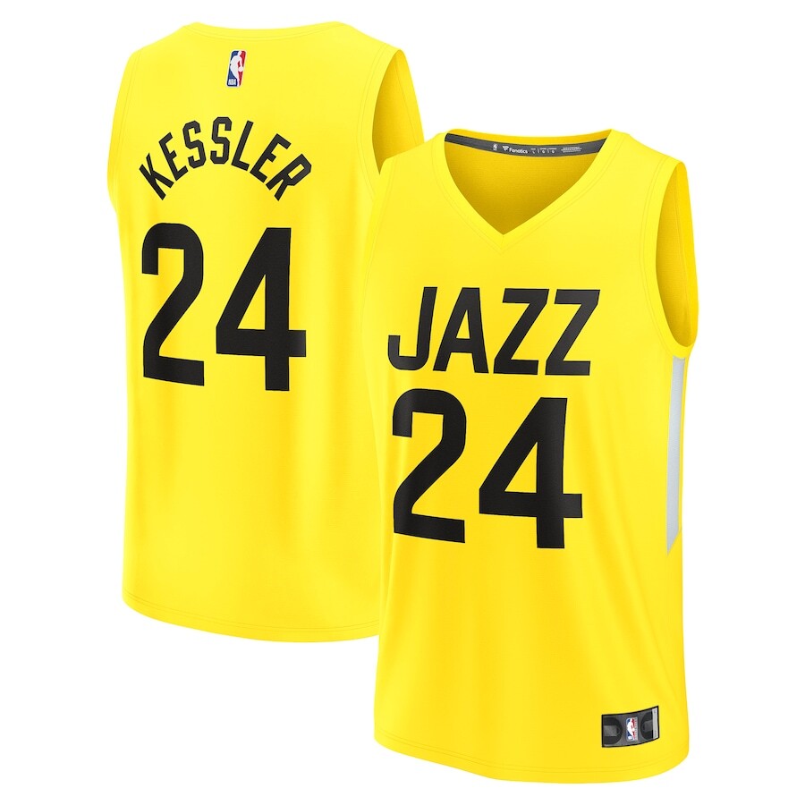 

Джерси Fanatics Branded Utah Jazz, желтый