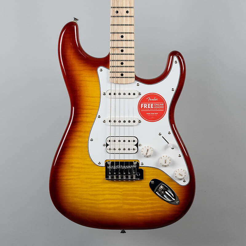 

Электрогитара Squier Affinity Series Stratocaster FMT HSS in Sienna Sunburst