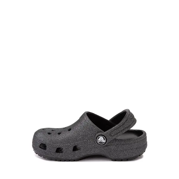 

Сабо Crocs Classic Glitter Clog, черный