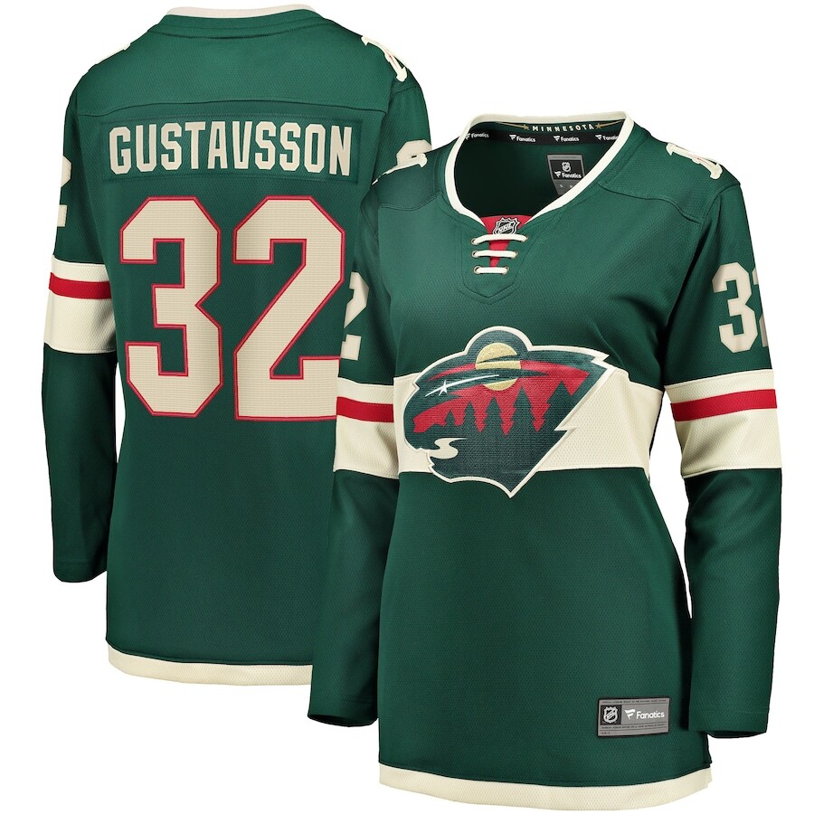 

Джерси Fanatics Branded Minnesota Wild, зеленый
