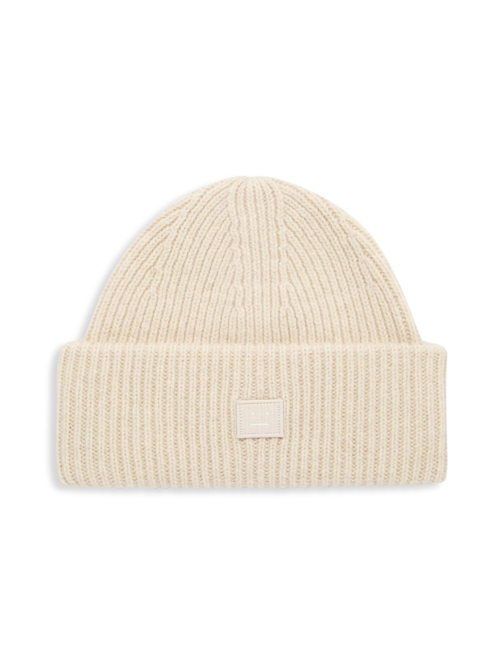 

Шерстяная шапка с логотипом Face Acne Studios