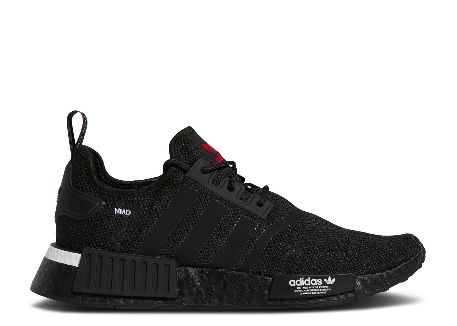 

Кроссовки adidas Nmd_R1 'Black Scarlet', черный