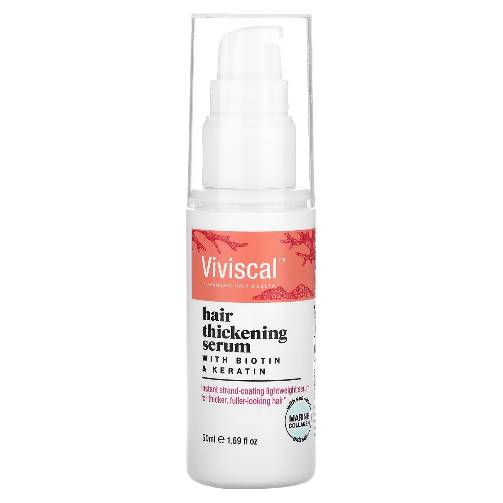 Сыворотка Viviscal для утолщения волос с биотином и кетарином, 50 мл