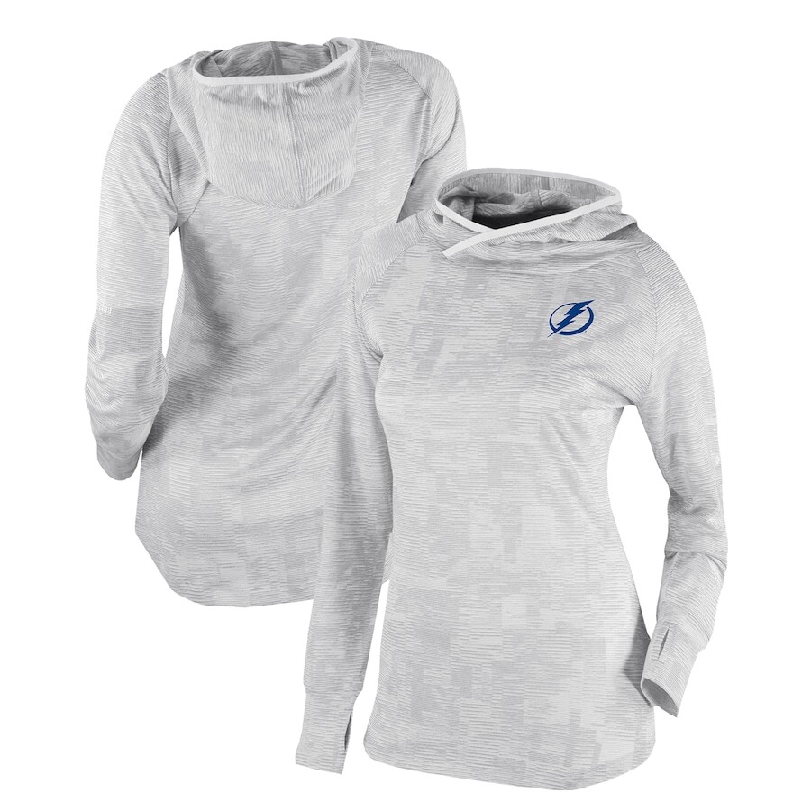 

Пуловер с капюшоном Columbia Tampa Bay Lightning, белый