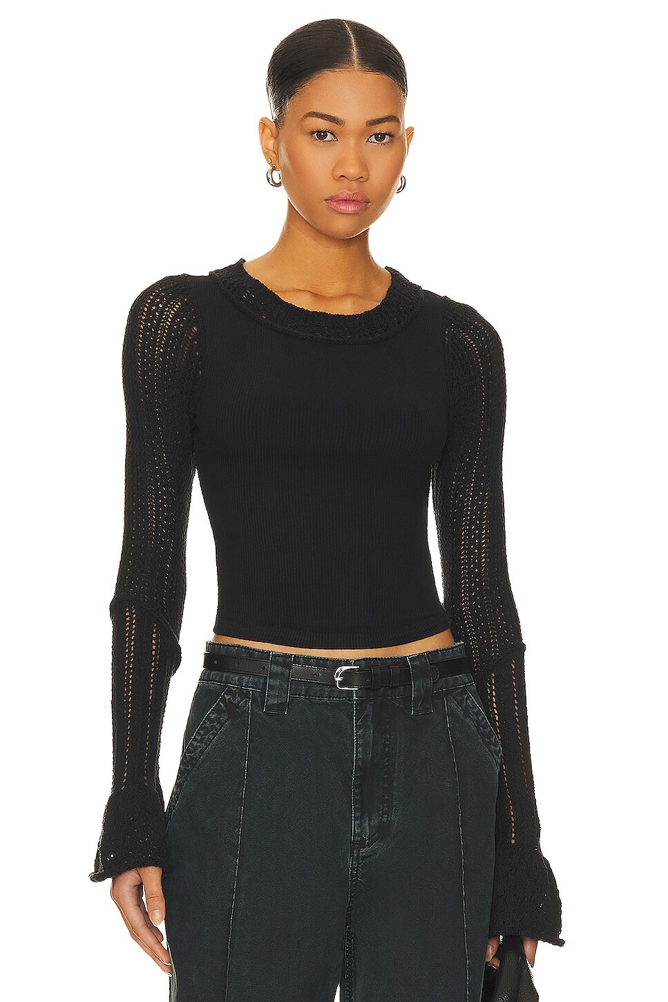 

Топ Free People Cuffing Season, черный
